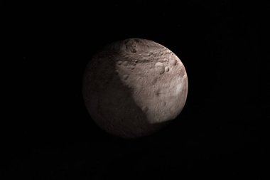 Pallas asteroidi. 3d hazırlayıcı