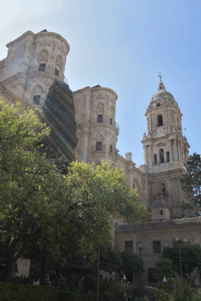 Catedral Málaga Rua Cister Málaga Espanha — Fotografia de Stock