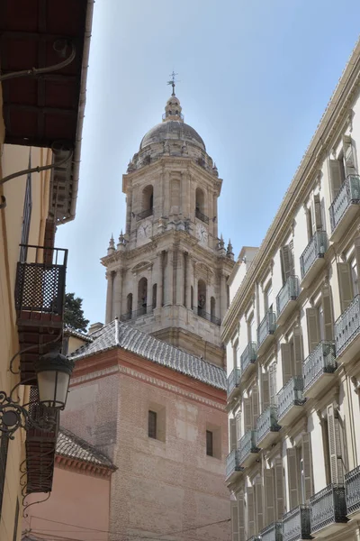 Torre Catedral Málaga Málaga Espanha — Fotografia de Stock