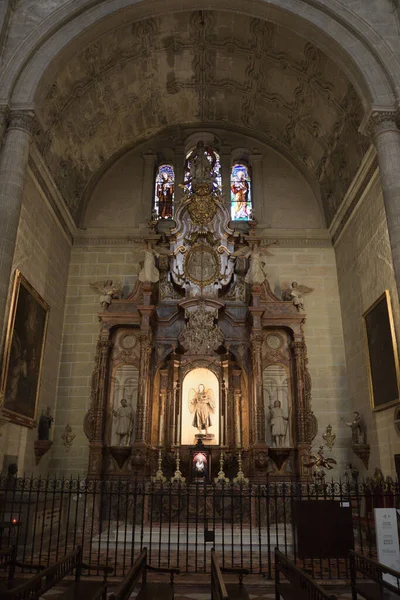 Saint Rafael Kapell Malaga Katedral Malaga Spanien — Stockfoto