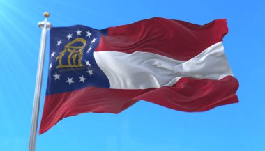 Amerika Birleşik Devletleri 'nin Gürcistan bayrağı