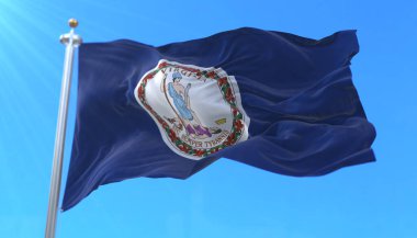 Virginia bayrağı, Amerika Birleşik Devletleri bölgesi.