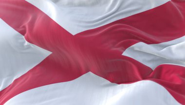 Alabama bayrağı, Amerika Birleşik Devletleri bölgesi.