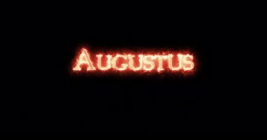 Augustus ateşle yazılmış. Döngü