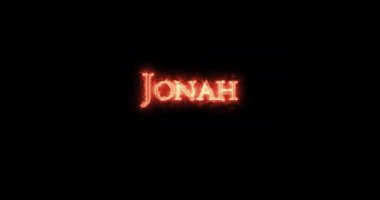 Jonah ateşle yazmıştı. Döngü