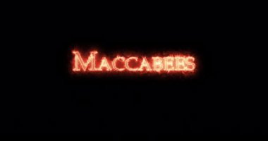 Maccabees ateşle yazılmış. Döngü