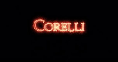 Corelli ateşle yazılmış. Döngü