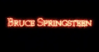 Bruce Springsteen ateşle yazılmış. Döngü