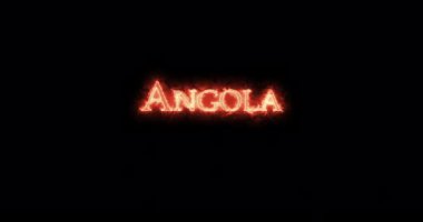 Angola ateşle yazıldı. Döngü