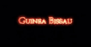 Gine-Bissau ateşle yazılmış. Döngü