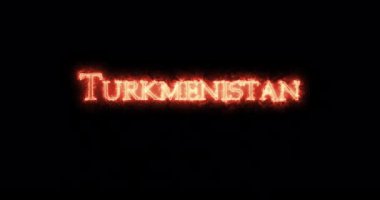 Türkmenistan ateşle yazıldı. Döngü
