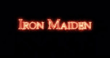 Ateşle yazılmış Iron Maiden. Döngü