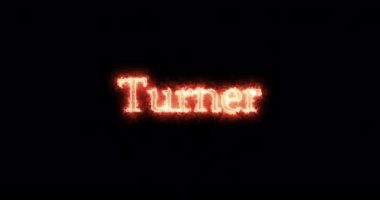Turner ateşle yazılmış. Döngü