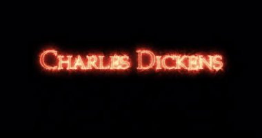 Charles Dickens ateşle yazılmış. Döngü