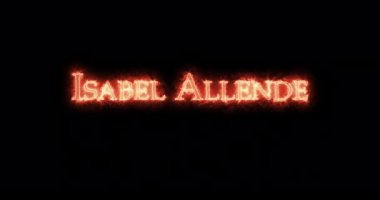 Isabel Allende ateşle yazılmış. Döngü