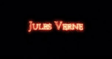 Jules Verne ateşle yazılmış. Döngü