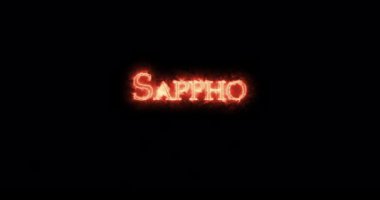 Sappho ateşle yazılmış. Döngü
