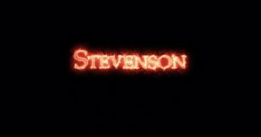 Stevenson ateşle yazılmış. Döngü