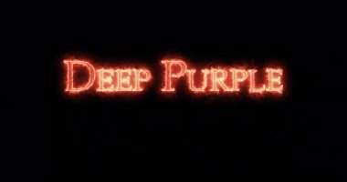 Ateşle yazılmış Deep Purple. Döngü