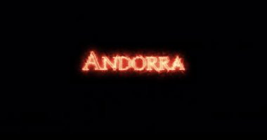 Andorra ateşle yazıldı. Döngü