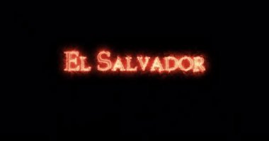 El Salvador ateşle yazıldı. Döngü