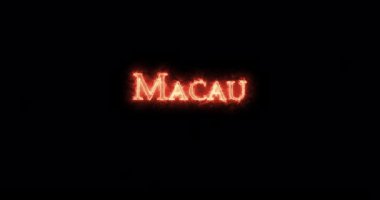 Ateşle yazılmış Macau. Döngü