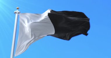 Fransa 'nın Metz kentinin bayrağı. Döngü