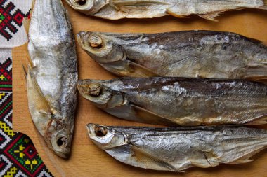 Kurutulmuş balık. Sabrefish.