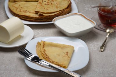 Krep ile hizmet veren.