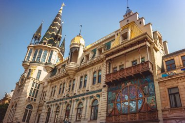 Batum, Gürcistan - 21 Eylül. Avrupa Bina 2017.Beautiful