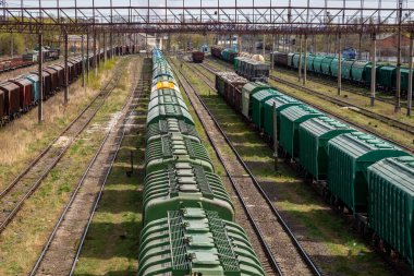 Vagonlu tren istasyonu. Ulaşım.