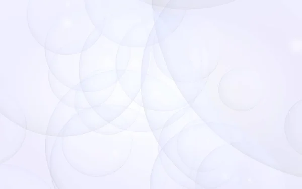 Fundo branco abstrato. Fundo com bolhas transparentes claras. Ilustração 3D — Fotografia de Stock