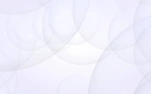 Abstracte witte achtergrond. Achtergrond met lichte transparante belletjes. 3D illustratie — Stockfoto