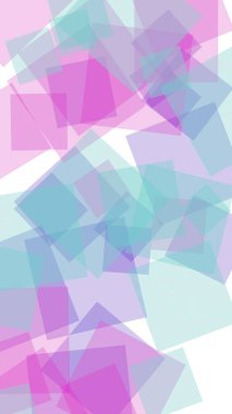 Beyaz arkaplanda çok renkli yarı saydam altıgenler. Dikey görüntü yönlendirmesi. 3B illüstrasyon