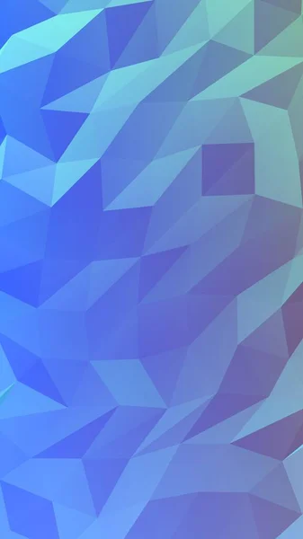 Абстрактный треугольный геометрический синий фон. Геометрический стиль оригами с градиентом. 3D иллюстрация — стоковое фото