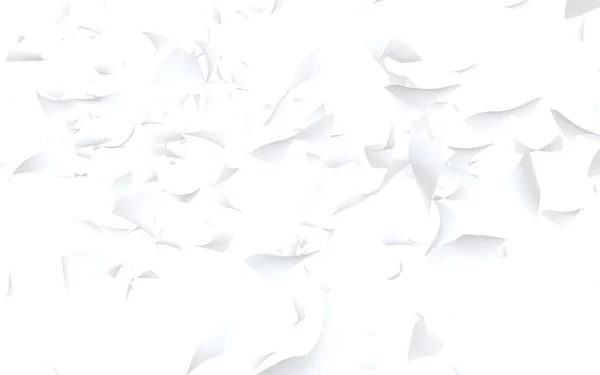 Fogli volanti di carta isolati su sfondo bianco. I soldi astratti volano in aria. Illustrazione 3D — Foto Stock