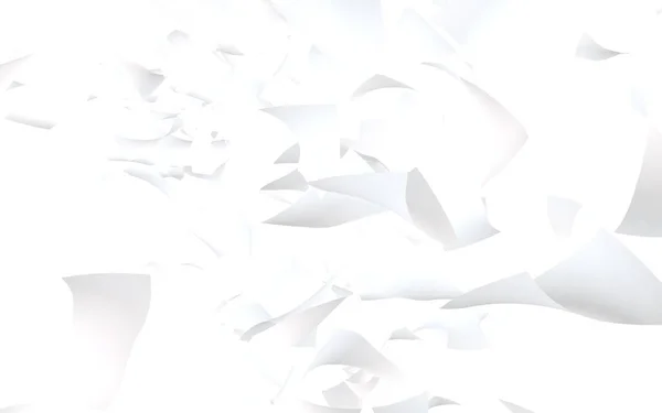 白い背景に隔離された紙の空飛ぶシート。抽象的なお金が空中を飛んでいます。3Dイラスト — ストック写真