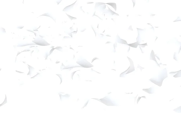 Uçan kağıtlar beyaz arka planda izole edilmiş. Soyut para havada uçuşuyor. 3d illüstrasyon — Stok fotoğraf