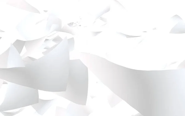 Vliegende vellen papier geïsoleerd op witte achtergrond. Abstract geld vliegt de lucht in. 3d illustratie — Stockfoto