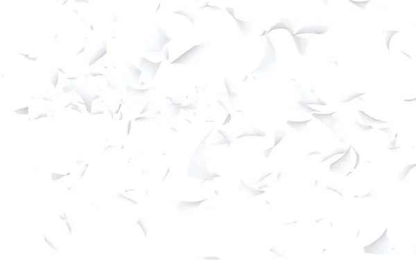 Летающие листы бумаги изолированы на белом фоне. Абстрактные деньги летят в воздухе. 3D иллюстрация — стоковое фото