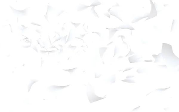 Fliegende Papierbögen isoliert auf weißem Hintergrund. Abstraktes Geld fliegt durch die Luft. 3D-Illustration — Stockfoto