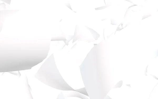Folhas de papel voadoras isoladas sobre fundo branco. Dinheiro abstrato está voando no ar. Ilustração 3D — Fotografia de Stock