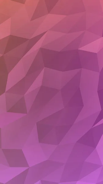 Absztrakt Háromszög Geometriai Rózsaszín Háttér Geometrikus Origami Stílus Gradiens Illusztráció — Stock Fotó