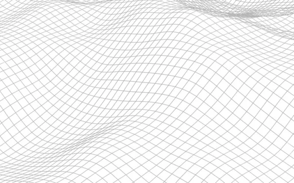 Beyaz arka planda soyut manzara. Siber uzay şebekesi. merhaba teknoloji ağı. 3d illüstrasyon