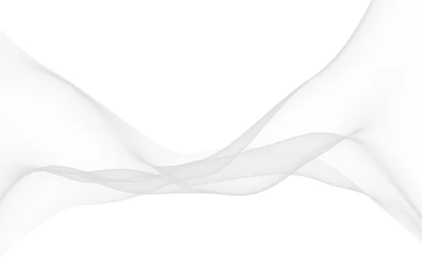 White Abstract Background Fluttering White Scarf Waving Wind White Fabric — Stock Photo, Image