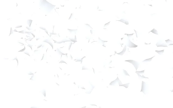 Folhas Papel Voadoras Isoladas Sobre Fundo Branco Dinheiro Abstrato Está — Fotografia de Stock