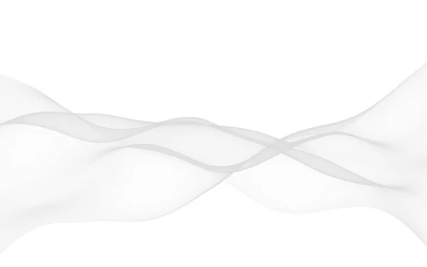 Λευκό Αφηρημένο Φόντο Φτερουγίζει Λευκό Κασκόλ Κυματίζει Λευκό Ύφασμα Απεικόνιση — Φωτογραφία Αρχείου