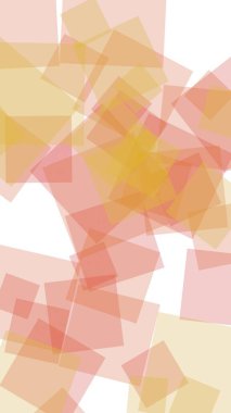 Beyaz arkaplanda çok renkli yarı saydam altıgenler. Dikey görüntü yönlendirmesi. 3B illüstrasyon