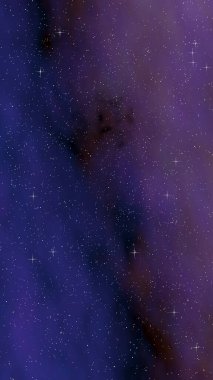 Renkli ve güzel bir arka plan. Uzay boşluğu. Yıldızlı uzay dokusu. 3B illüstrasyon