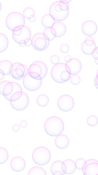 Розовый Цвет Фона Фиолетовыми Пузырями Обои Текстурные Фиолетовые Шарики Иллюстрация — стоковое фото